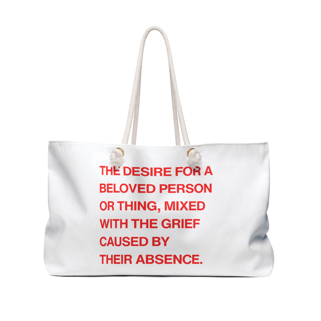 Saudade Weekender Bag