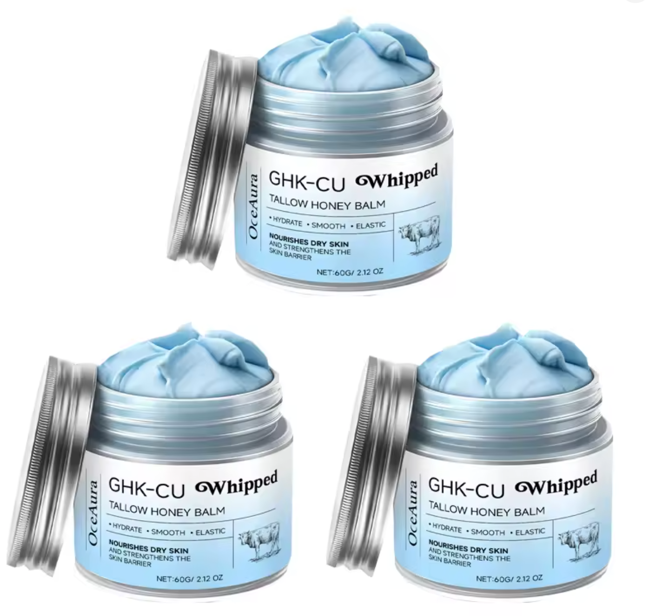 Creme com Peptídeo GHK-CU Copper